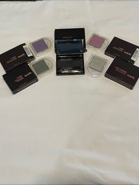 mark. Eyeshadow Singles & Compact Palette - Purple, Lavender, Gray, Silver